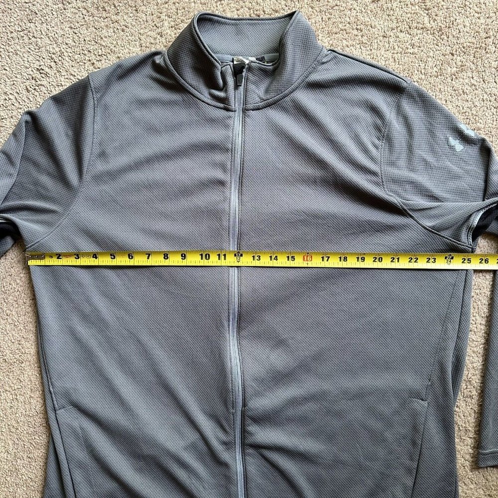 Under Armour Jacket Men's 2XL Full Zip Mock Neck Long Sleeve Sweater - Picture 10 of 14